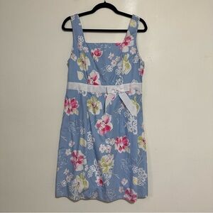 Hanna Andersson Floral Cotton A-line Dress